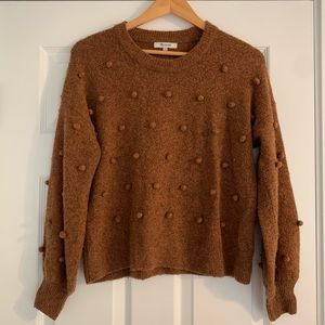 madewell Brockton bobble sweater